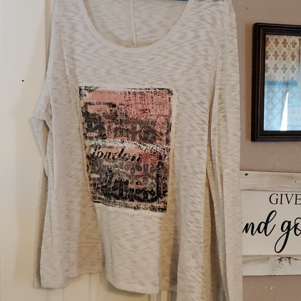 Cato Size 18/20 Long Sleeve London Top